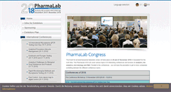 Desktop Screenshot of pharmalab-congress.com