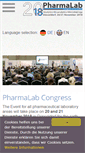 Mobile Screenshot of pharmalab-congress.com